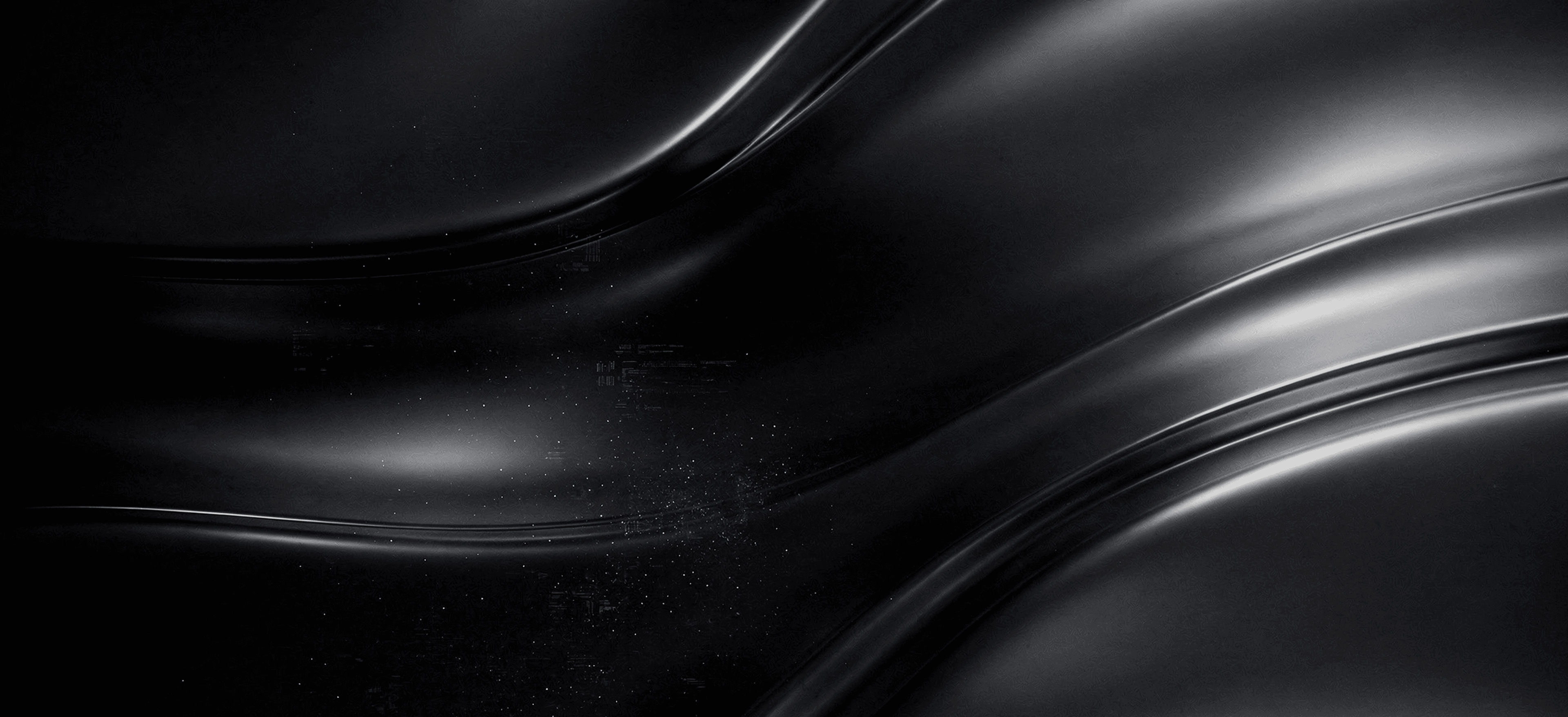 Dark silky wave background